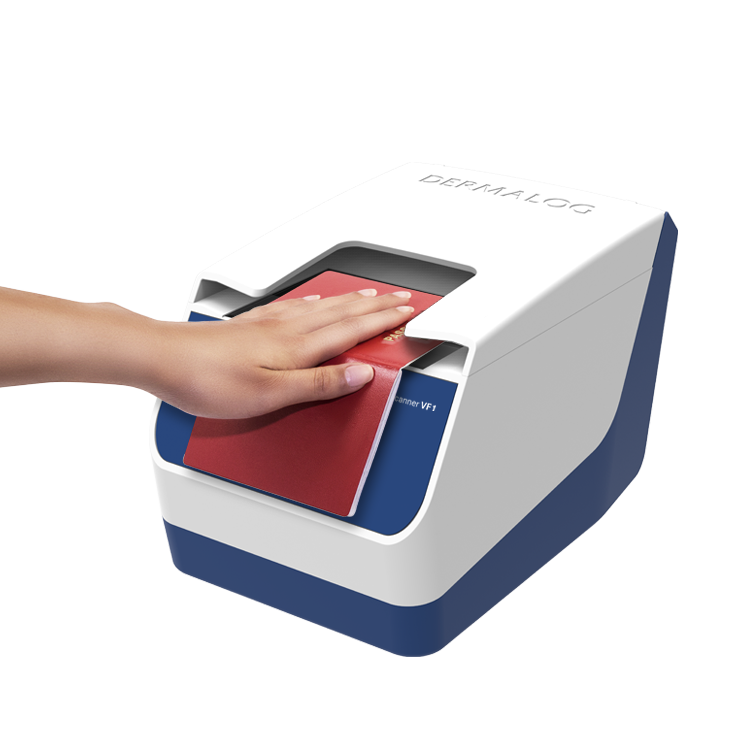Dermalog VF1 vein fingerprint scanner